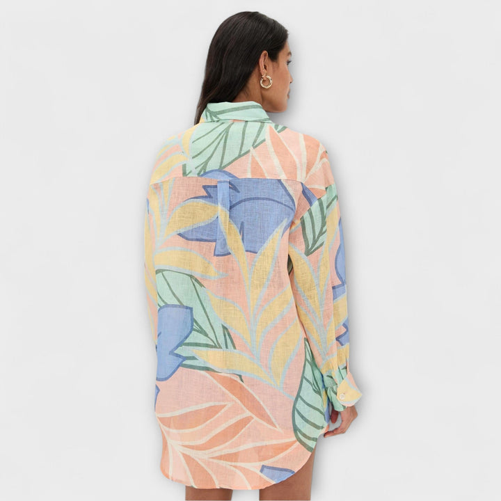 Mary - Ensemble court à imprimé tropical par Playa Boyfriend