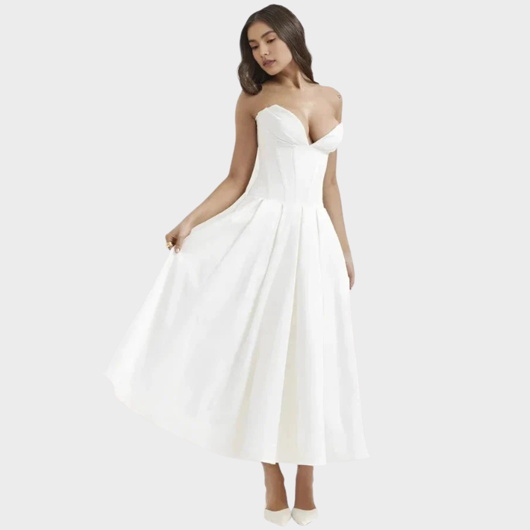 Harper | Robe midi élégante pour femmes