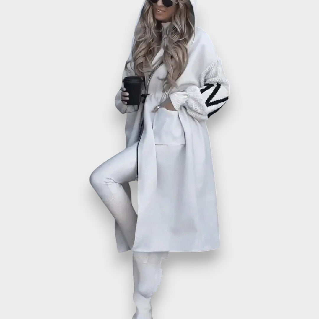 Rosana | Manteau à Capuche Élégant