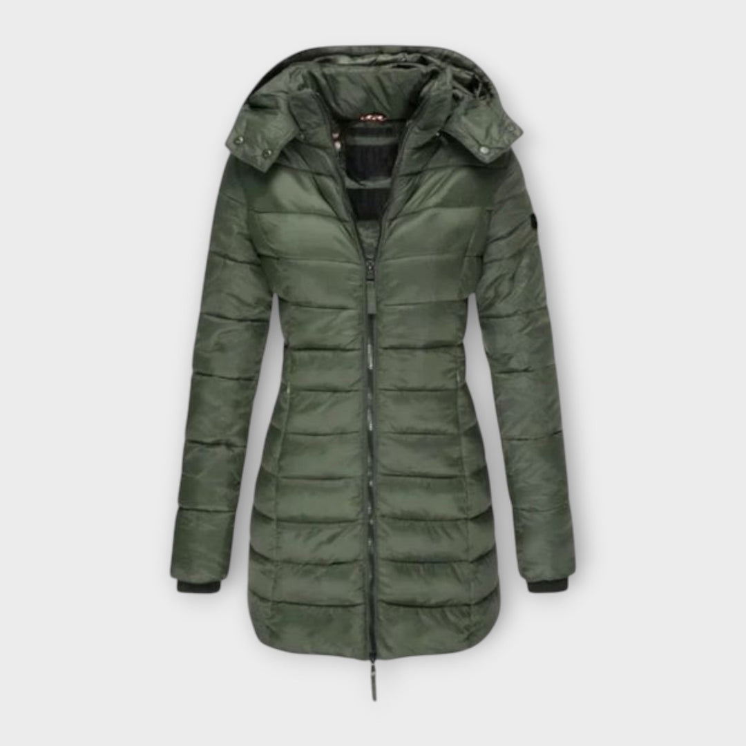 Mathilde - Manteau d'Hiver Élégant et Isolant