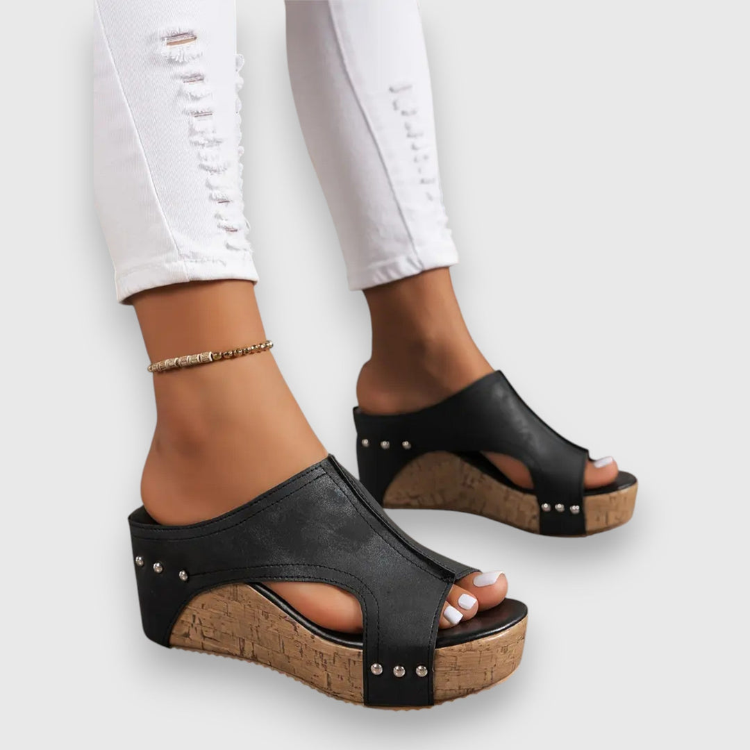 Vicky – Sandale à Talon Wedge