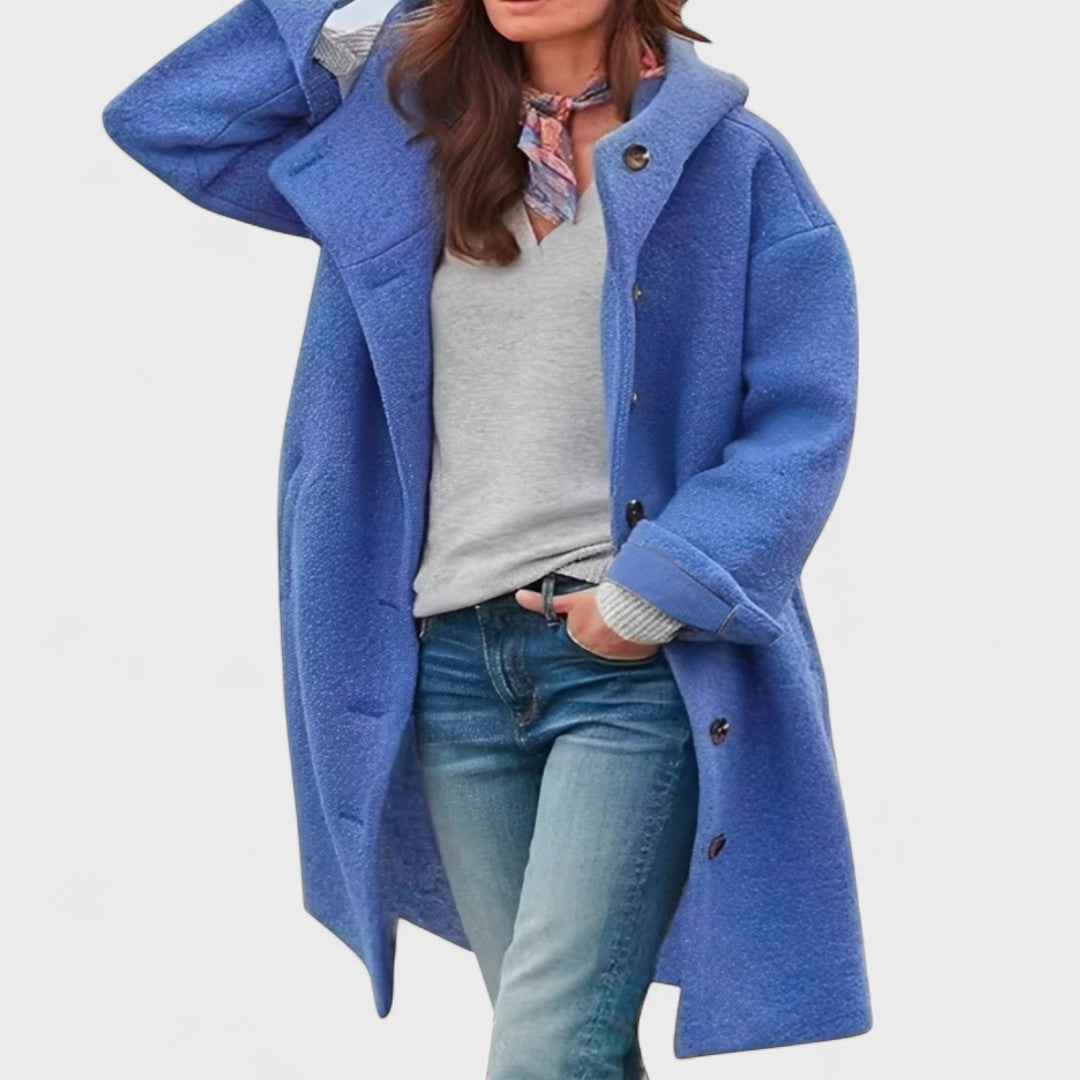 Ella | Manteau mi-long confortable pour un usage quotidien
