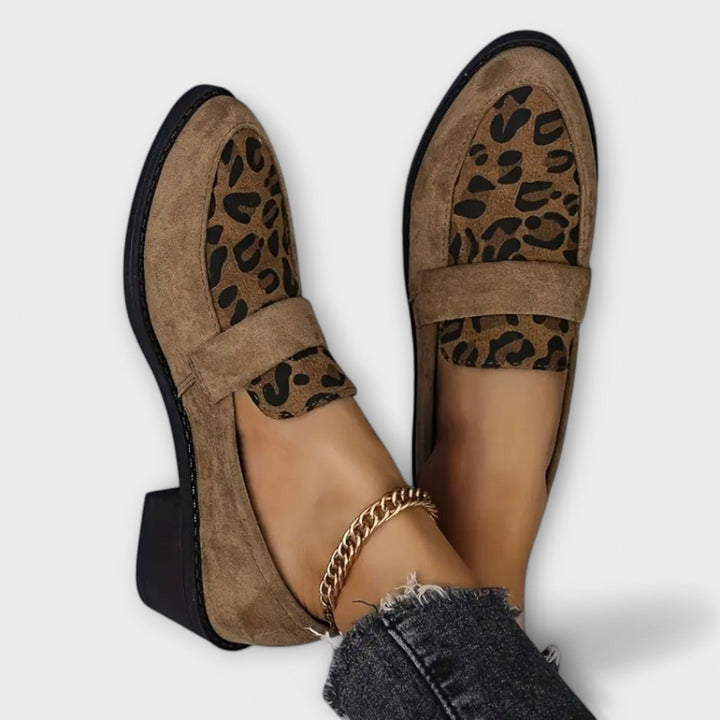 Karla – Chaussures Élégantes pour Femmes avec Imprimé Léopard