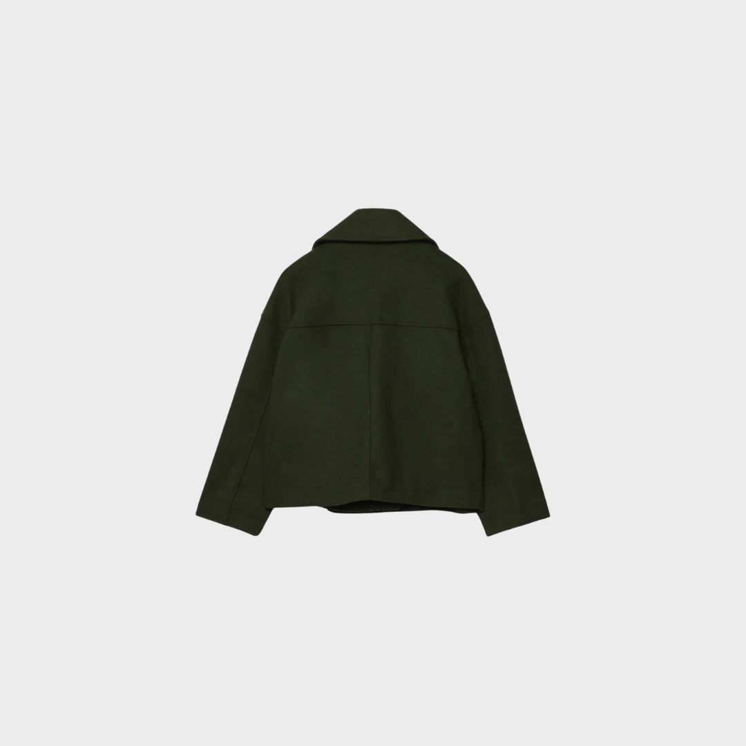 Aria | Veste Croisée en Laine d'Hiver
