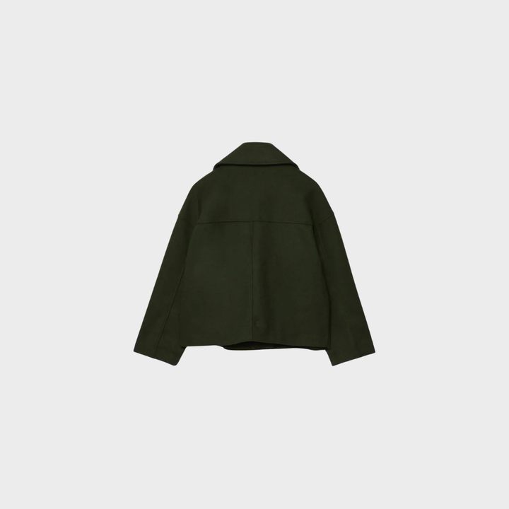 Aria | Veste Croisée en Laine d'Hiver