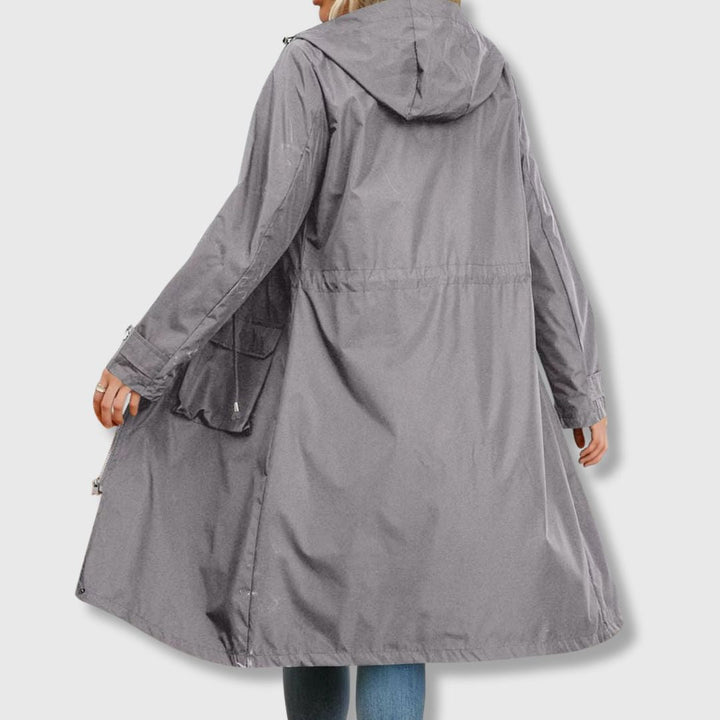 Julia | Manteau Trench Élégant avec Capuche