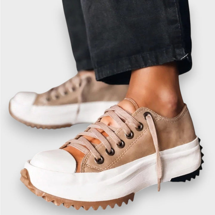Céline | Baskets à plateforme en cuir
