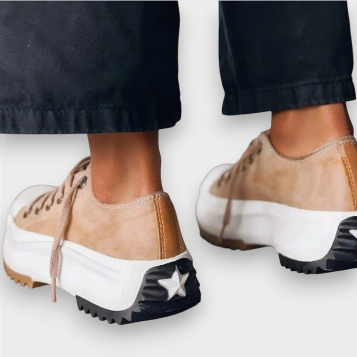 Céline | Baskets à plateforme en cuir
