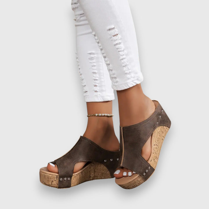 Vicky – Sandale à Talon Wedge