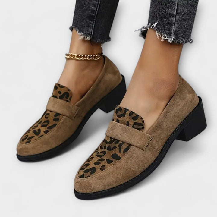 Karla – Chaussures Élégantes pour Femmes avec Imprimé Léopard