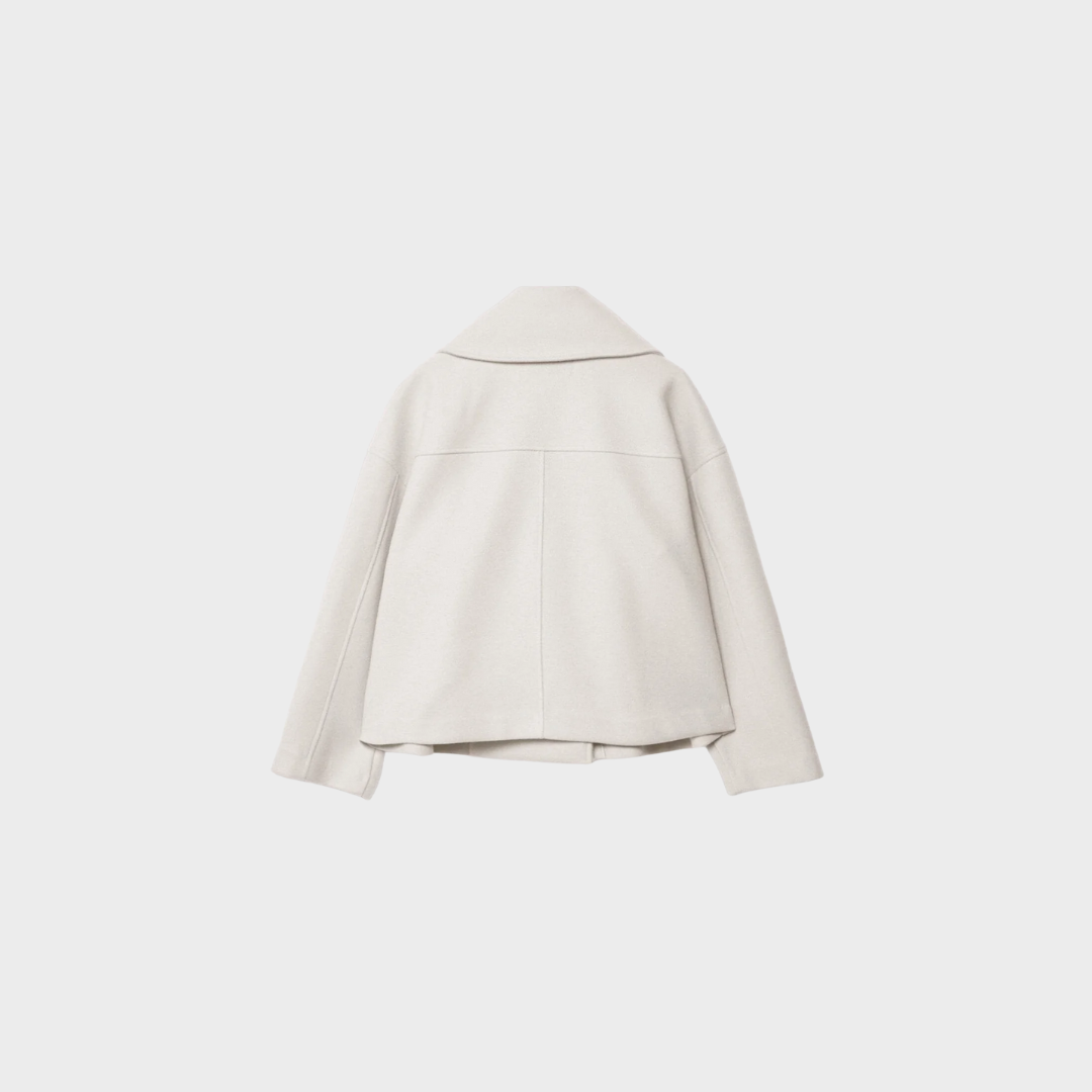 Aria | Veste Croisée en Laine d'Hiver