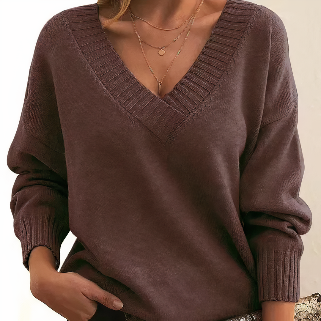 Pull Femme En Cachemire Doux Premium – Élégant et Chaleureux