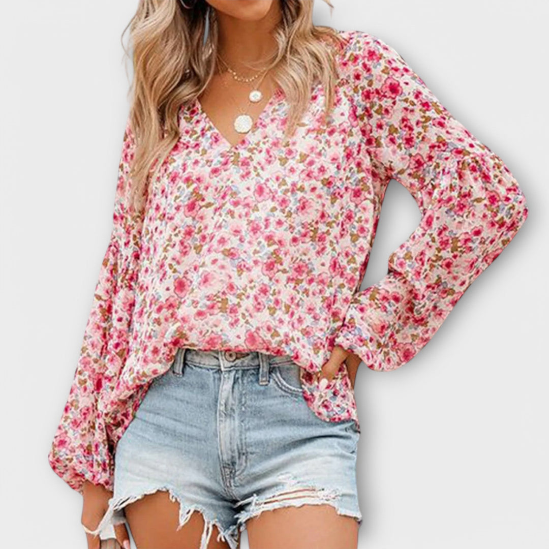 Remi - Blouse Femme à Manches Longues