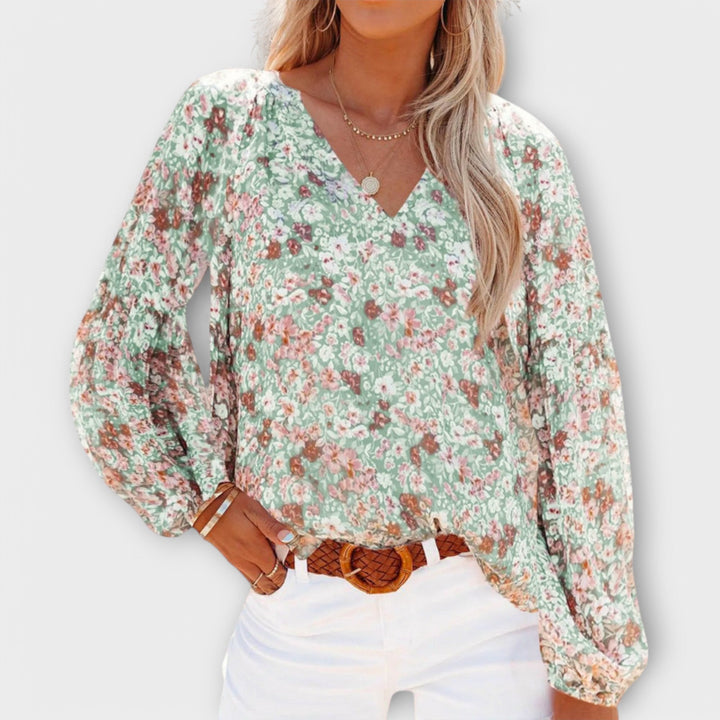 Remi - Blouse Femme à Manches Longues