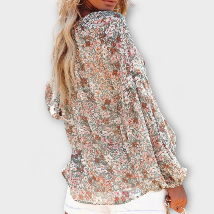 Remi - Blouse Femme à Manches Longues