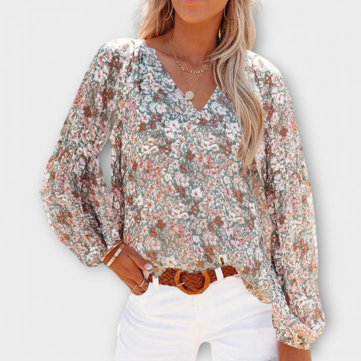 Remi - Blouse Femme à Manches Longues