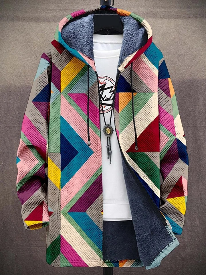 Hania - Cardigan de Luxe Inspiré par l'Art