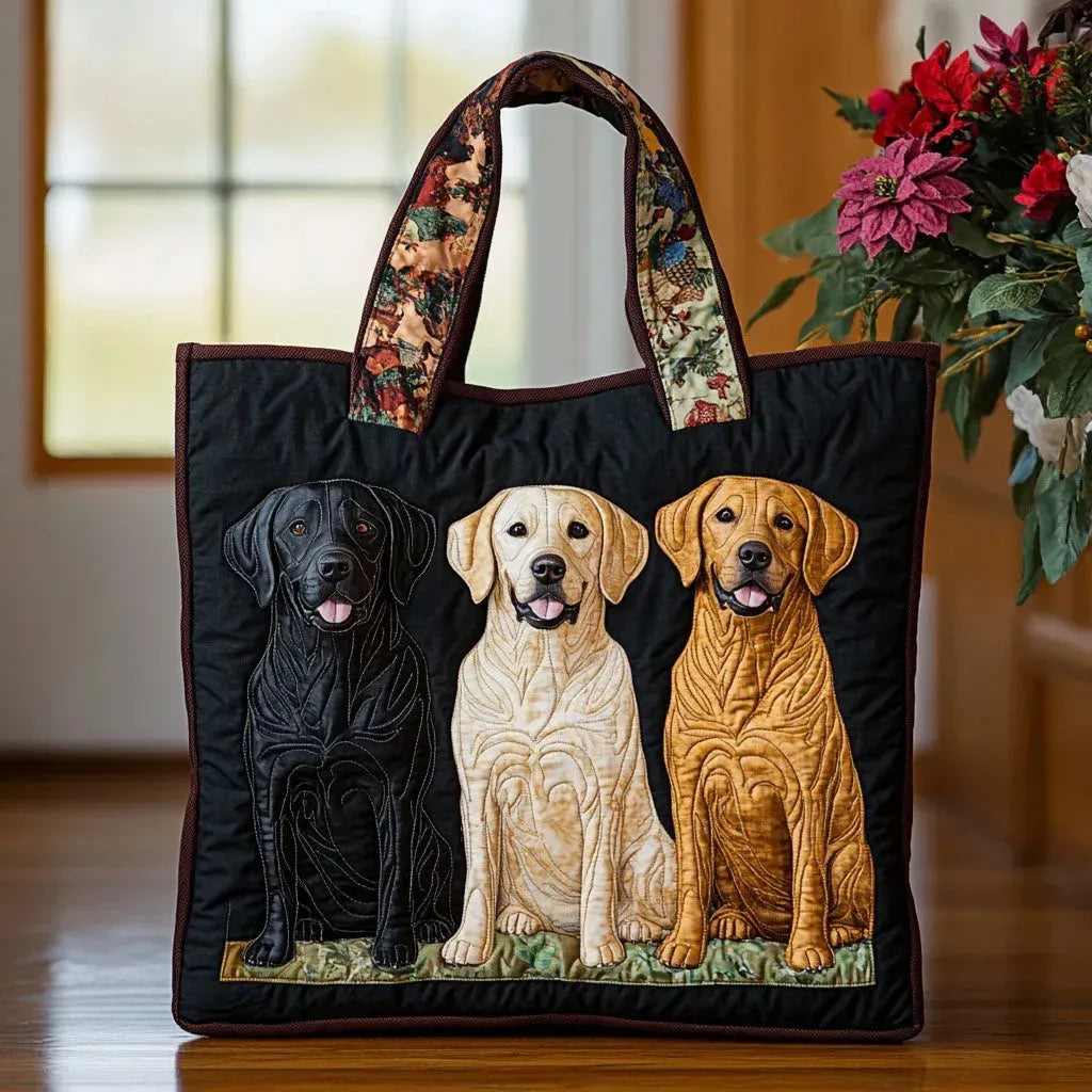 Borsa™ Artisanale avec Trois Labradors