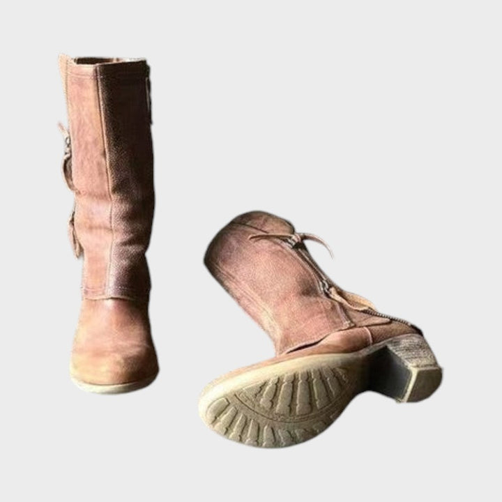 Amparo | Bottes d'hiver pour femmes avec doublure chaude et talon
