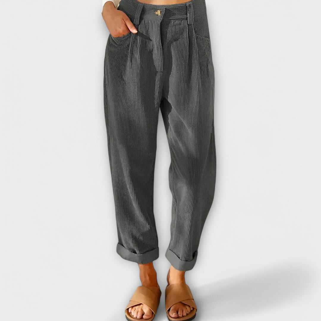 Jana – Pantalon en Corde Moderne