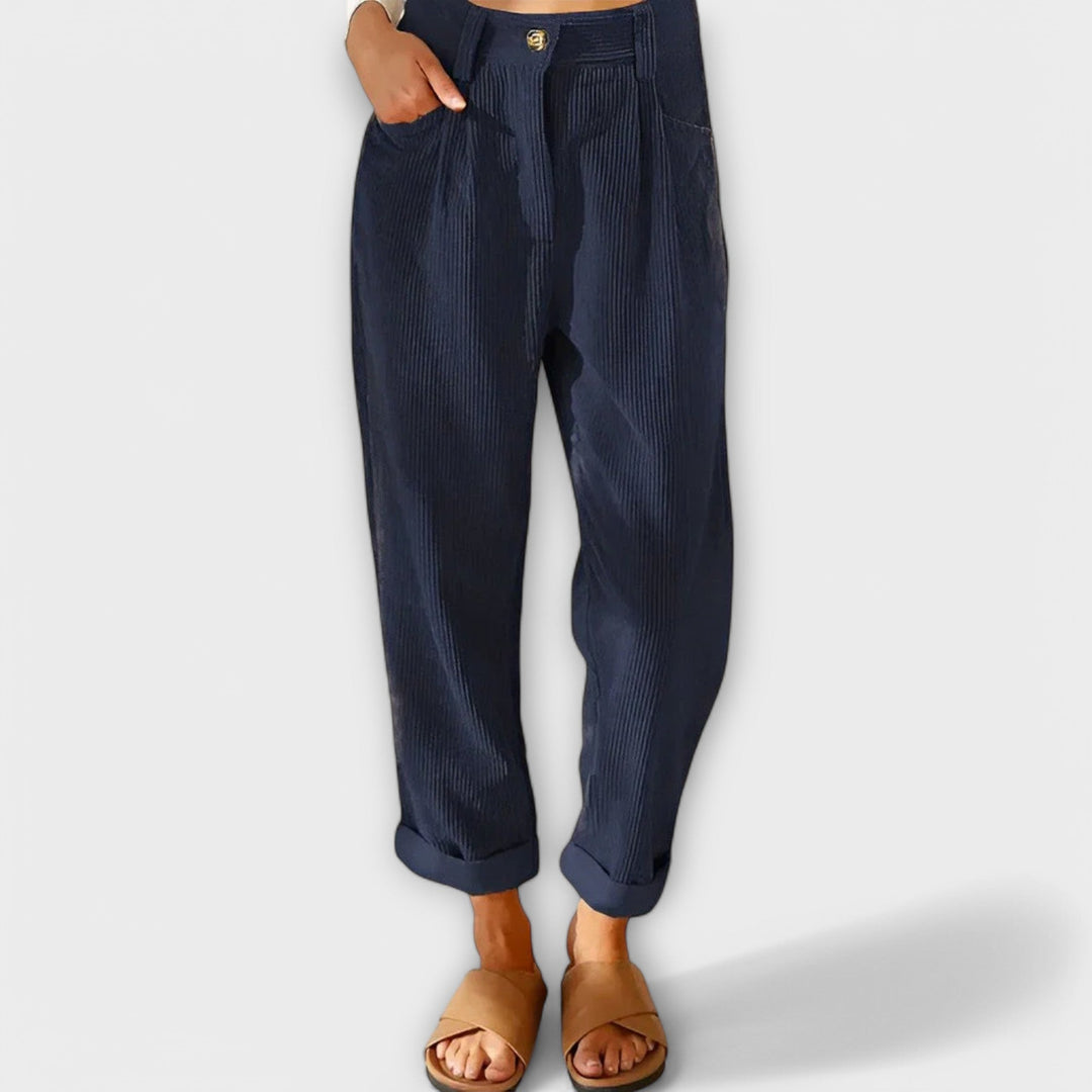 Jana – Pantalon en Corde Moderne