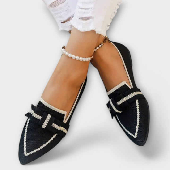 Chaussures Flachi pour femmes avec design en nœud