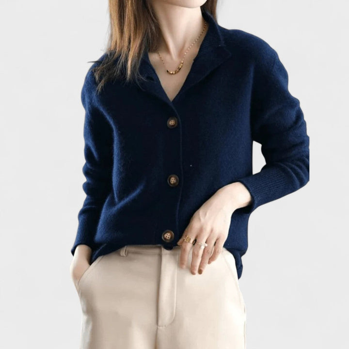 Amelia | Cardigan à Boutons