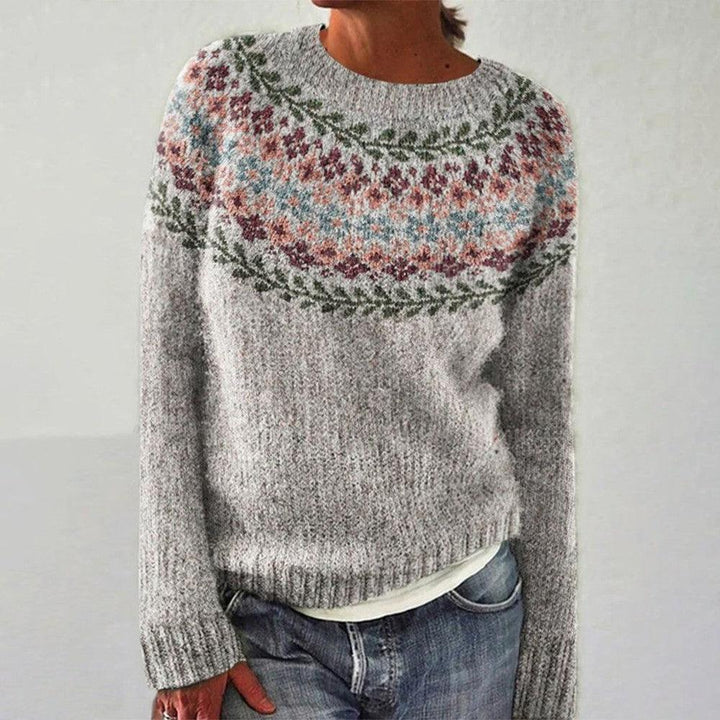 Bridget | Pull en tricot islandais vintage