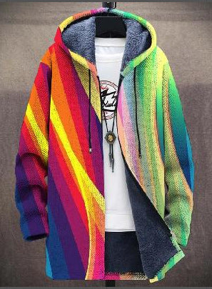 Pola - Cardigan de Luxe Inspiré par l'Art
