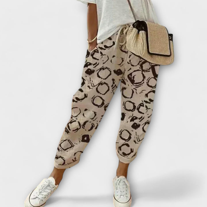 Burga – Pantalon en Coton Lin Confortable