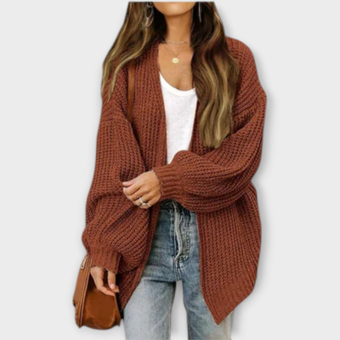 Leppa - Un Cardigan Tricoté Décontracté