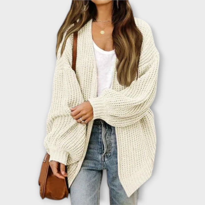 Leppa - Un Cardigan Tricoté Décontracté