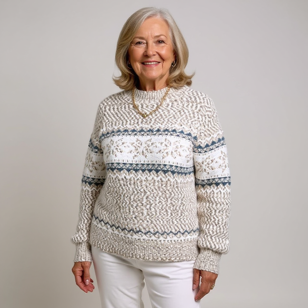 Caroline | Pull Vintage Île