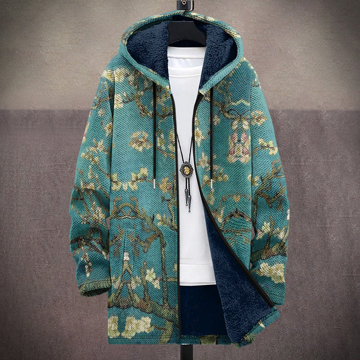 Selene – Cardigan Luxueux Inspiré par l'Art