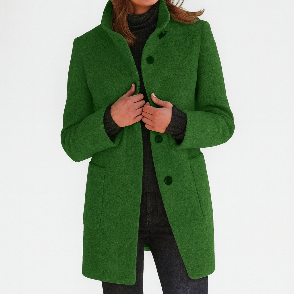 Livia | Manteau pour Femme avec Col Montant