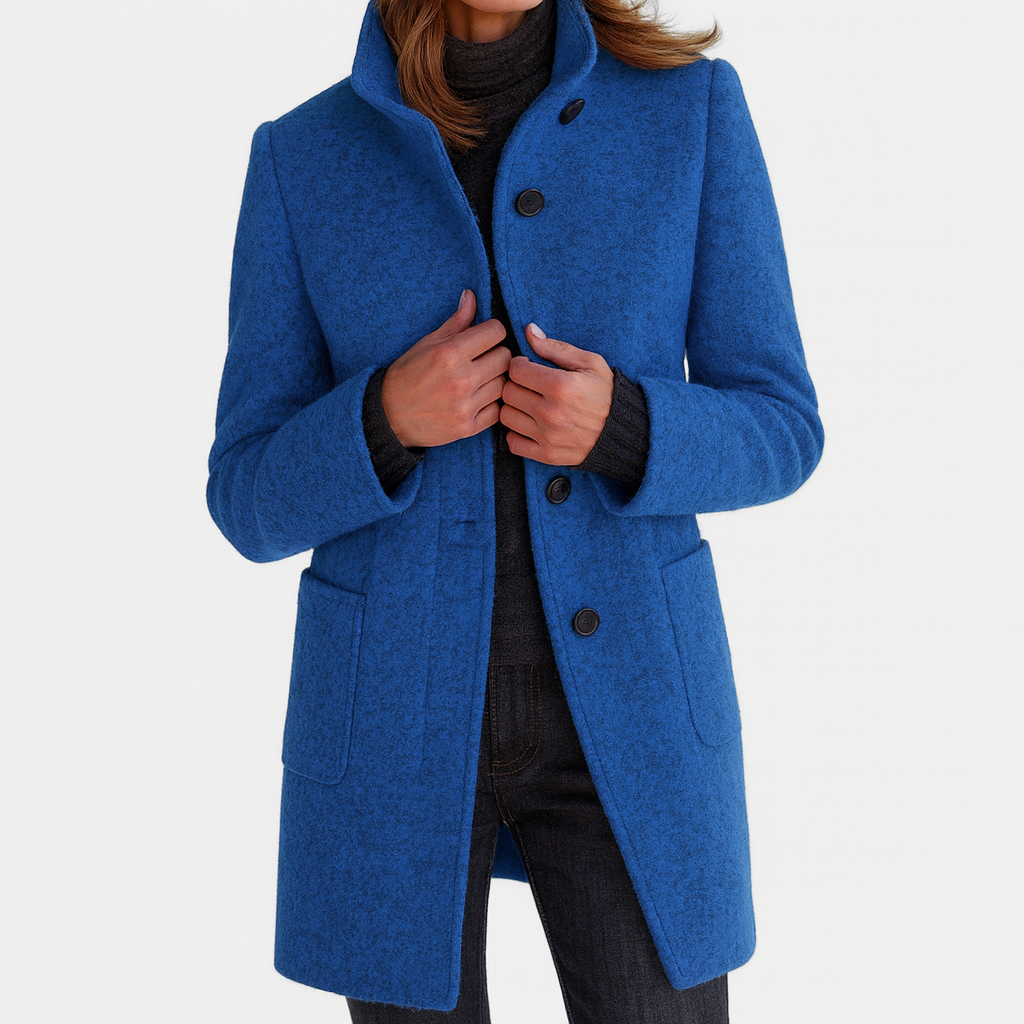 Livia | Manteau pour Femme avec Col Montant