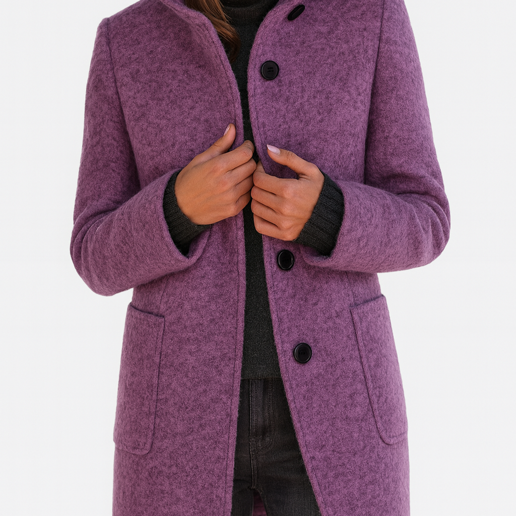 Livia | Manteau pour Femme avec Col Montant