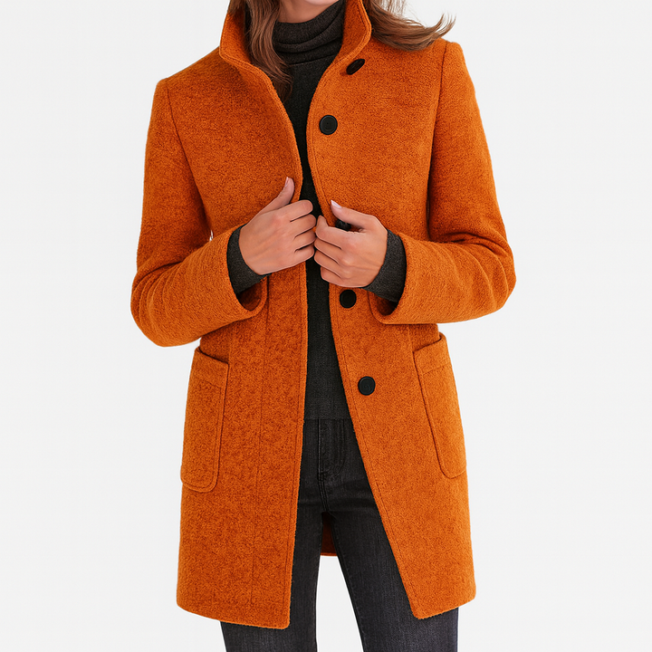 Livia | Manteau pour Femme avec Col Montant