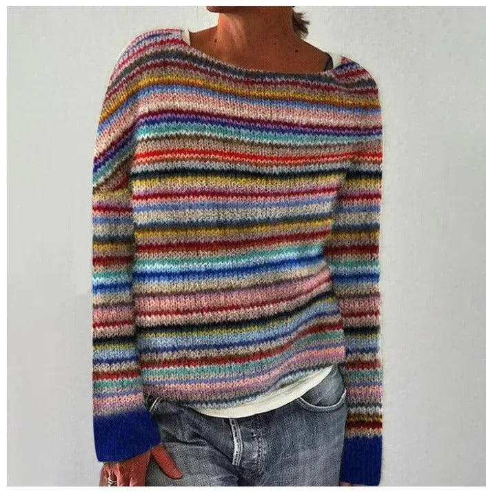 Christina | Pull en tricot islandais vintage