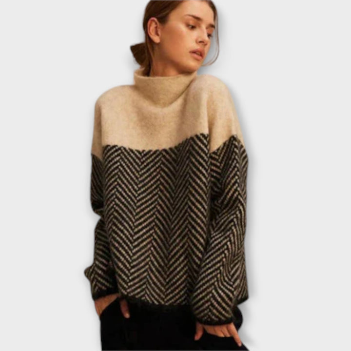 Maeve - Un pull doux à col roulé
