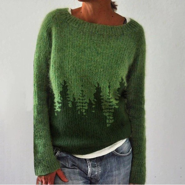Diana | Pull en tricot islandais vintage