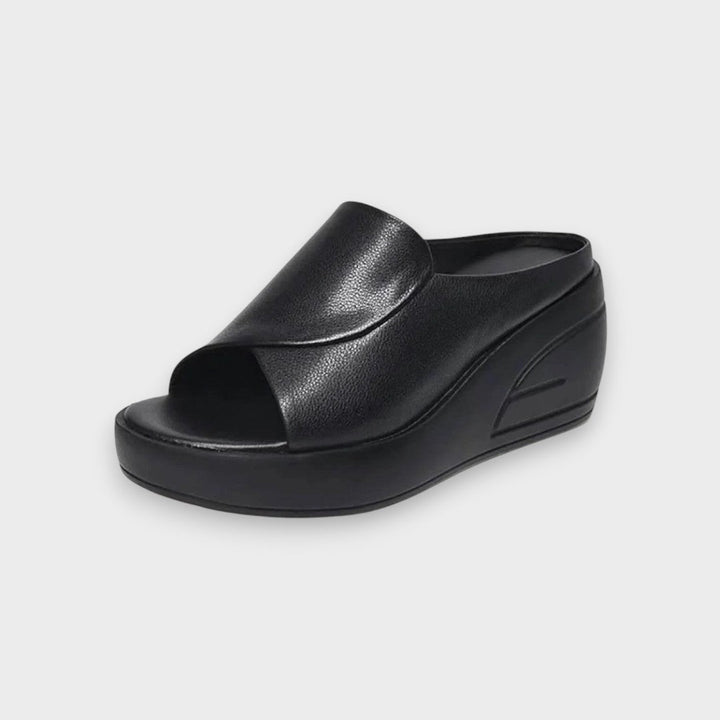 Elisa | Sandales à talon compensé orthopédiques