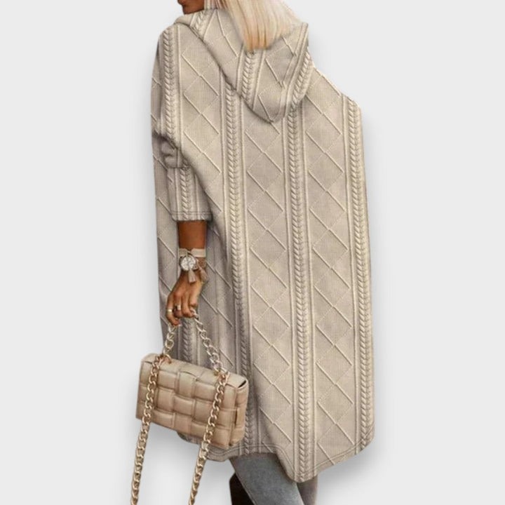 Johani | Cardigan Long avec Capuche