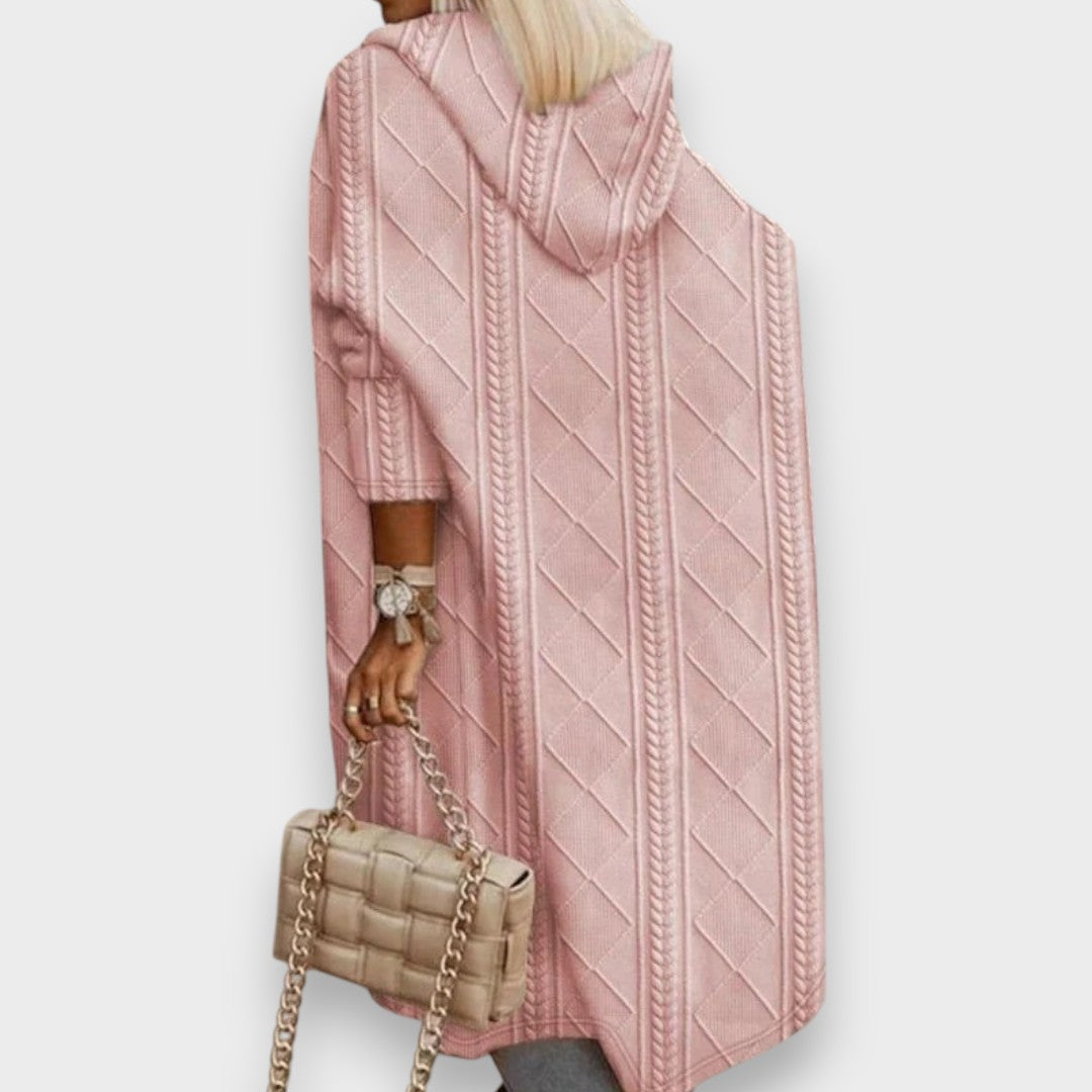 Johani | Cardigan Long avec Capuche