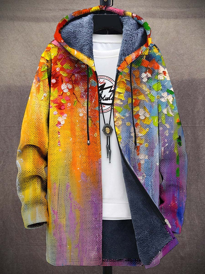Azalia - Cardigan Luxueux Inspiré par l'Art