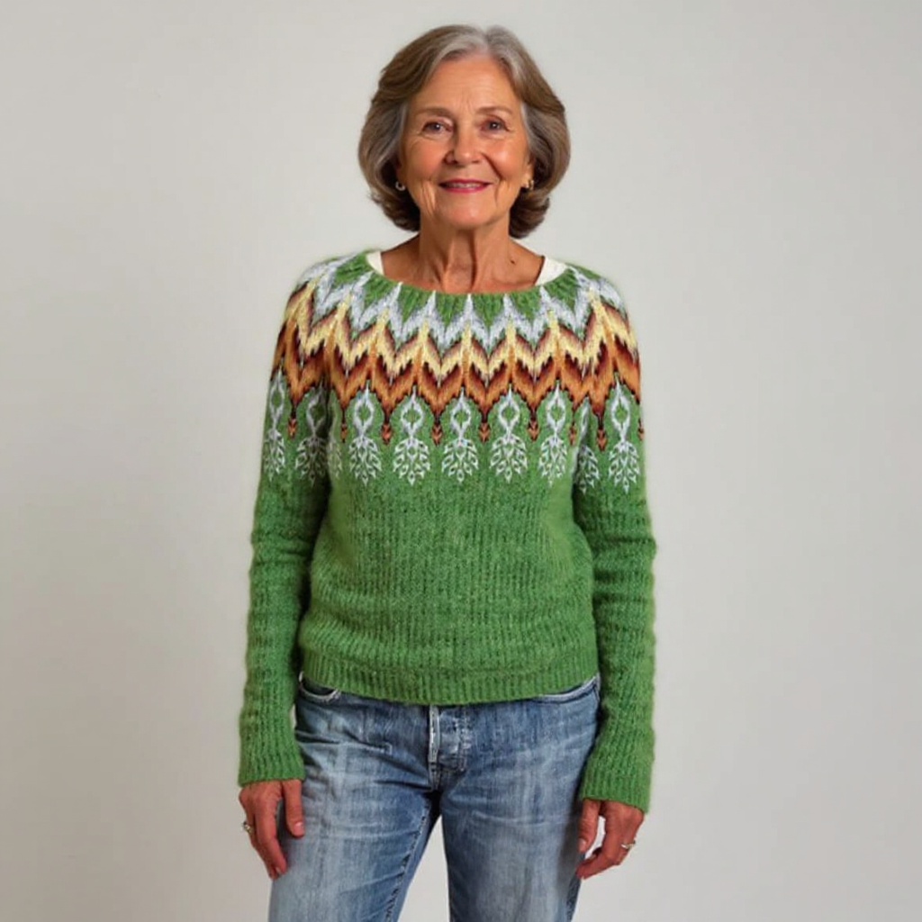 Emily | Pull Islandais Vintage