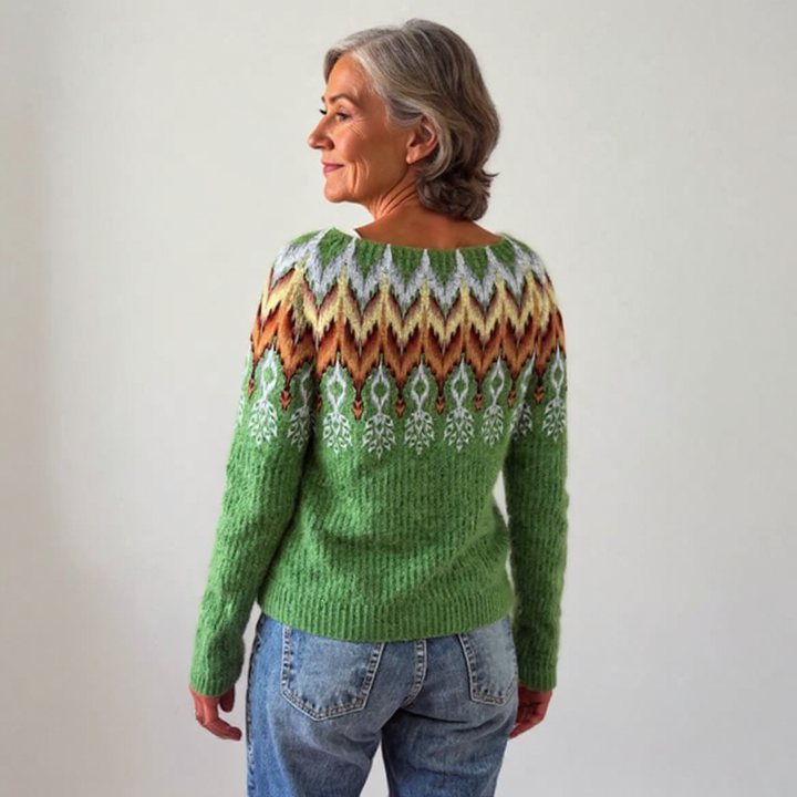 Emily | Pull Islandais Vintage