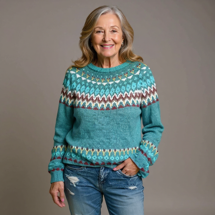 Gloria | Pull en laine islandaise vintage