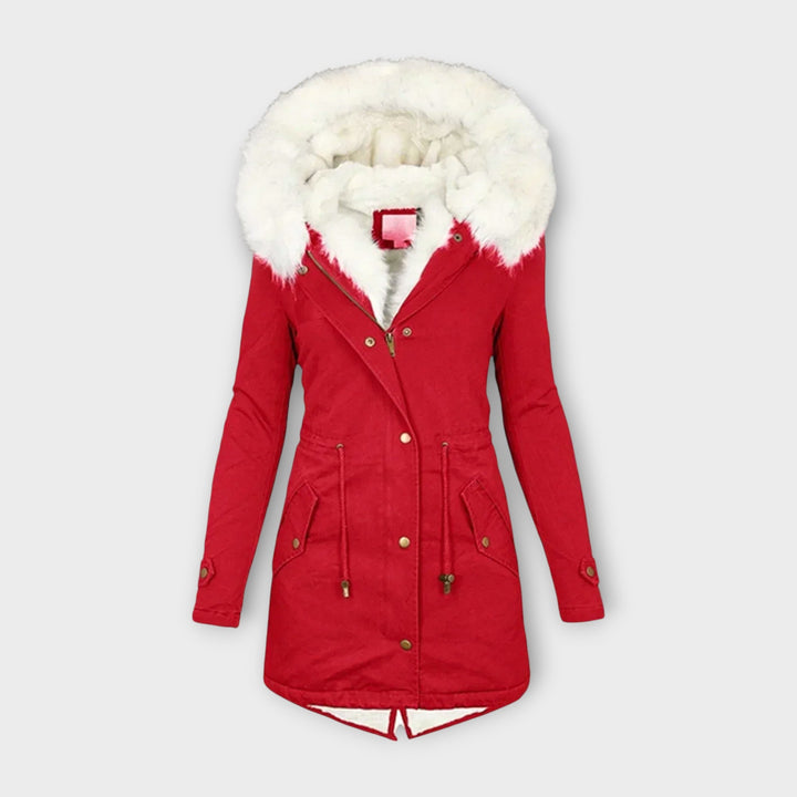 Ivara - Veste d'Hiver Imperméable avec Doublure en Fourrure Synthétique
