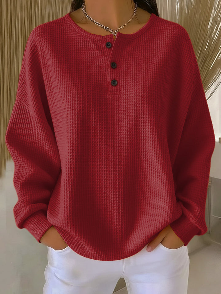 Helle™ | Pull en maille gaufrée confortable